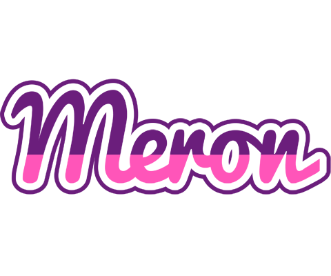 Meron cheerful logo