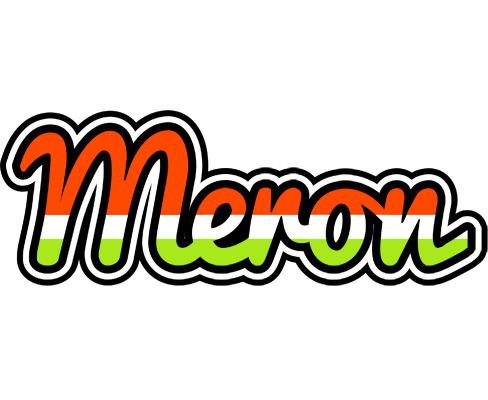 Meron exotic logo
