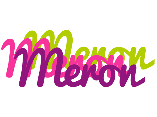 Meron flowers logo