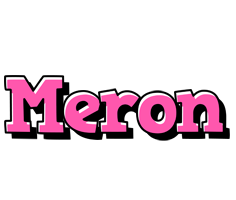 Meron girlish logo