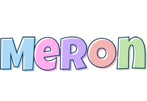 Meron pastel logo