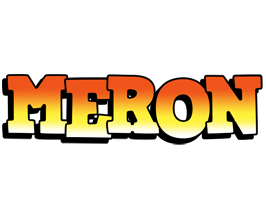 Meron sunset logo