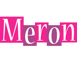 Meron whine logo