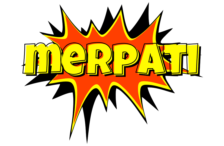 Merpati bazinga logo