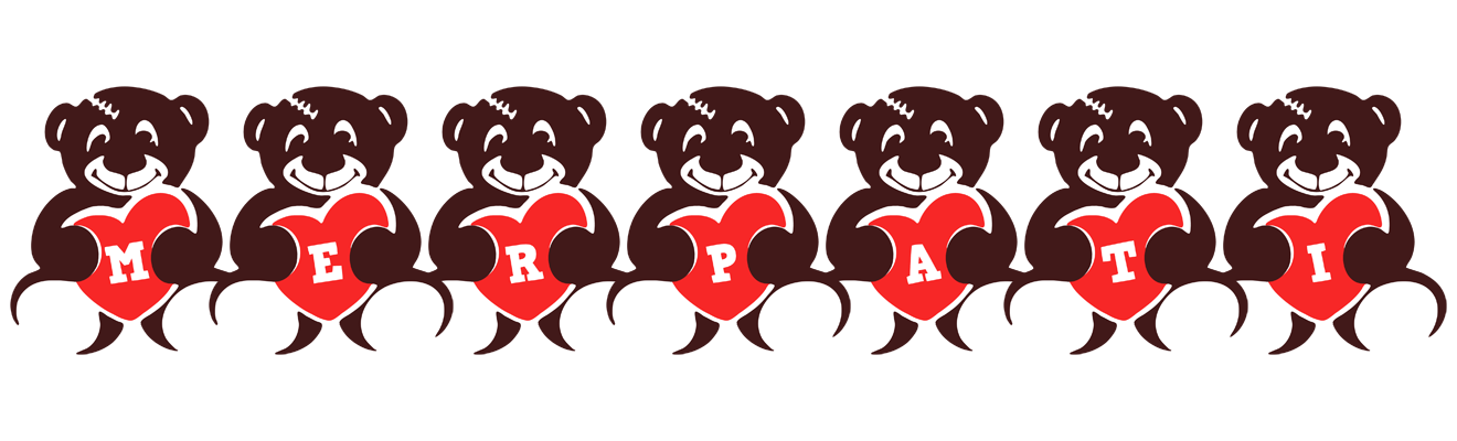Merpati bear logo