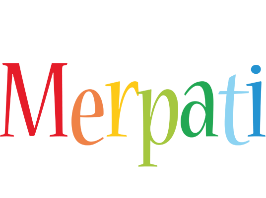 Merpati birthday logo