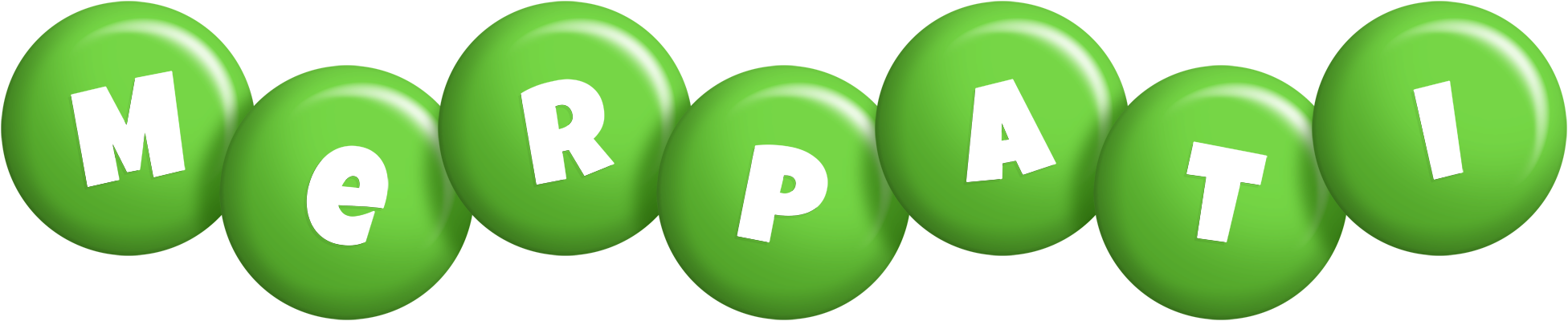 Merpati candy-green logo