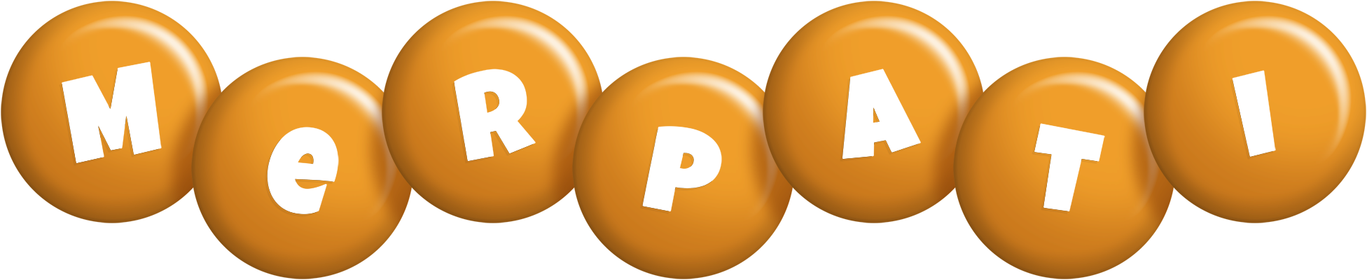 Merpati candy-orange logo