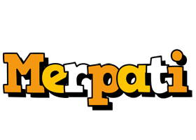 Merpati cartoon logo