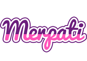 Merpati cheerful logo