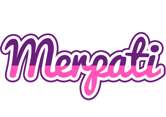 Merpati cheerful logo