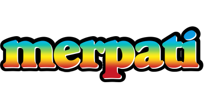 Merpati color logo