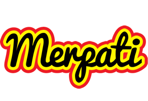 Merpati flaming logo