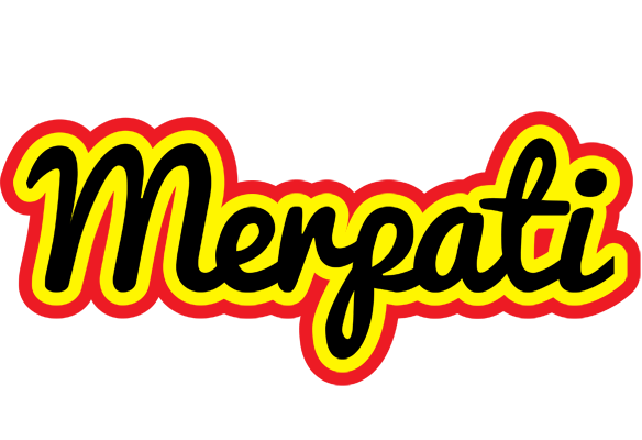 Merpati flaming logo