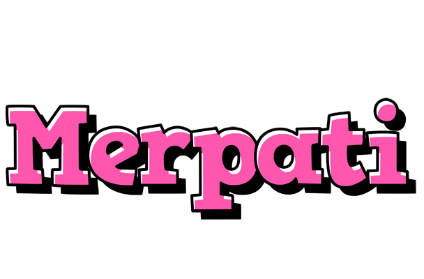Merpati girlish logo
