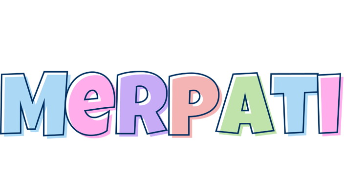 Merpati pastel logo