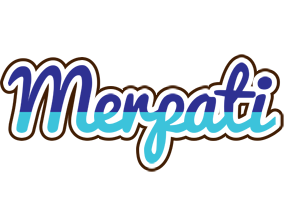 Merpati raining logo