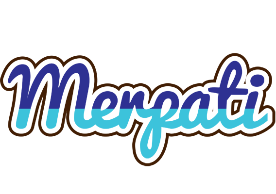 Merpati raining logo