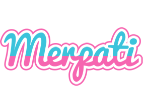 Merpati woman logo