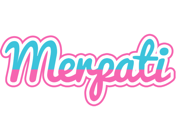 Merpati woman logo