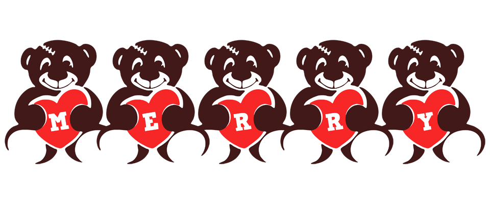 Merry bear logo
