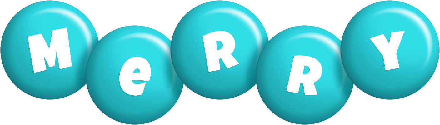 Merry candy-azur logo