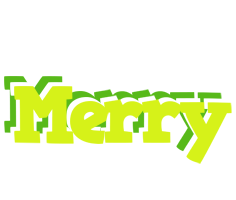 Merry citrus logo