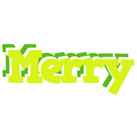 Merry citrus logo