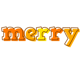 Merry desert logo