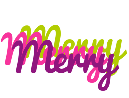 Merry flowers logo