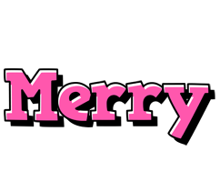 Merry girlish logo