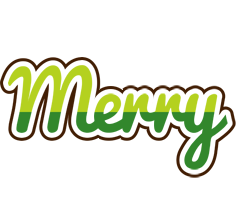 Merry golfing logo