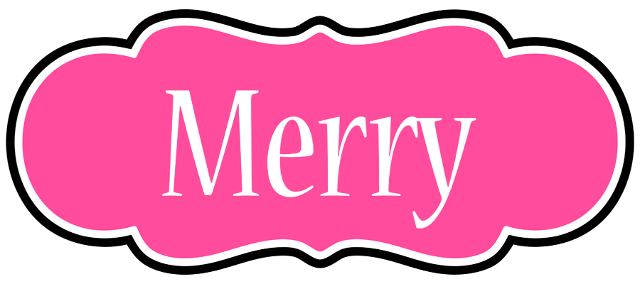 Merry invitation logo