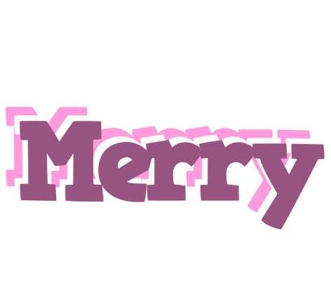 Merry relaxing logo