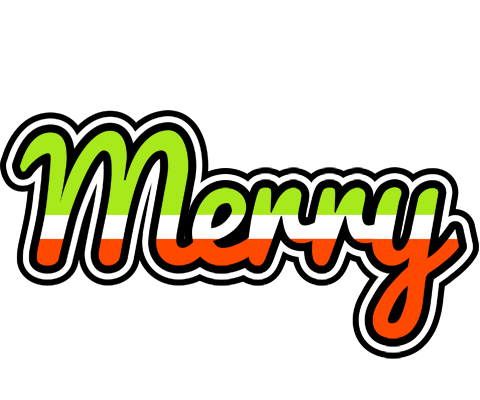 Merry superfun logo