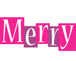 Merry whine logo