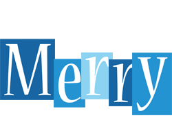 Merry winter logo