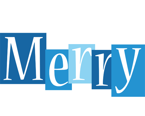 Merry winter logo