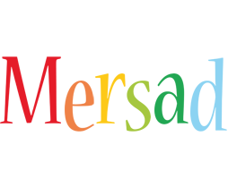 Mersad birthday logo