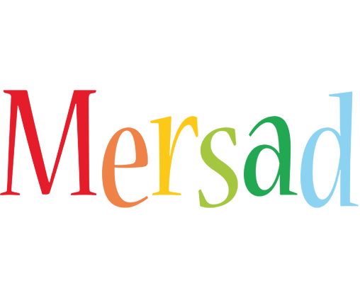 Mersad birthday logo