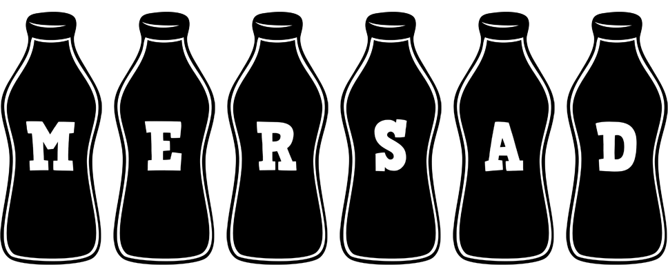 Mersad bottle logo