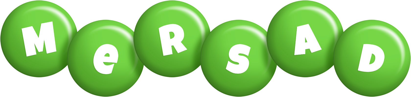 Mersad candy-green logo