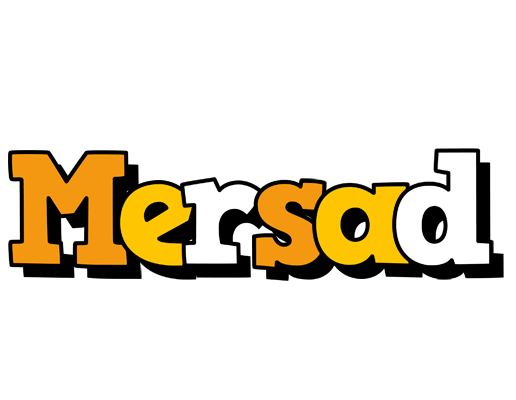 Mersad cartoon logo