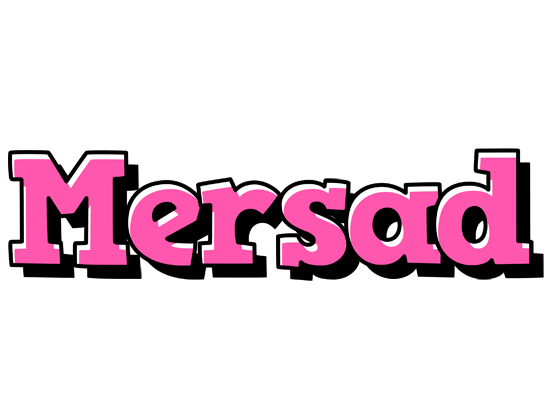 Mersad girlish logo