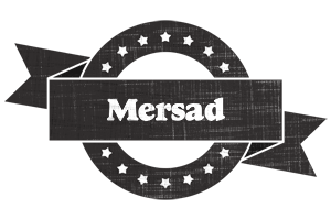 Mersad grunge logo