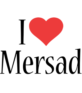 Mersad i-love logo