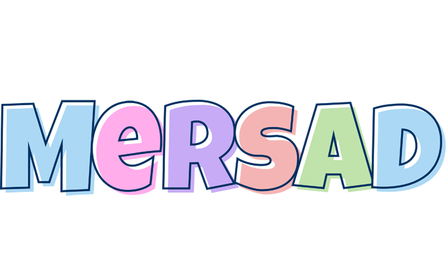 Mersad pastel logo