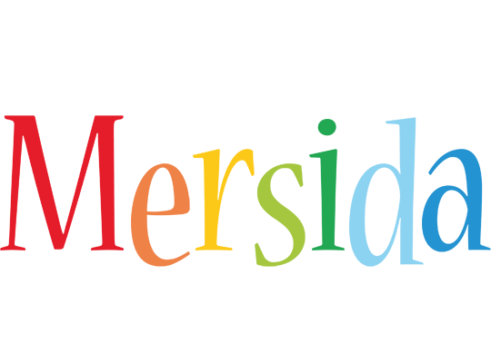 Mersida birthday logo