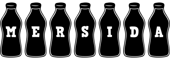 Mersida bottle logo