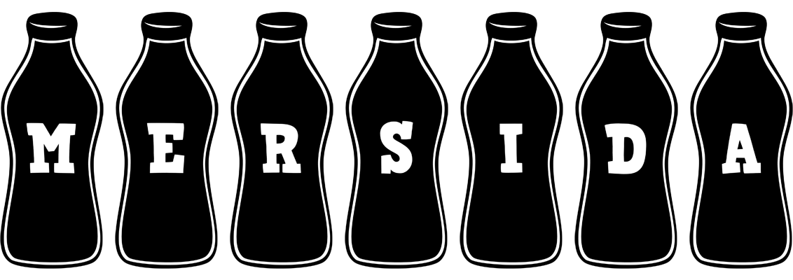 Mersida bottle logo